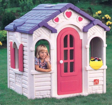 Funny Kids Plastic Play House Children Plastic Toy Model House