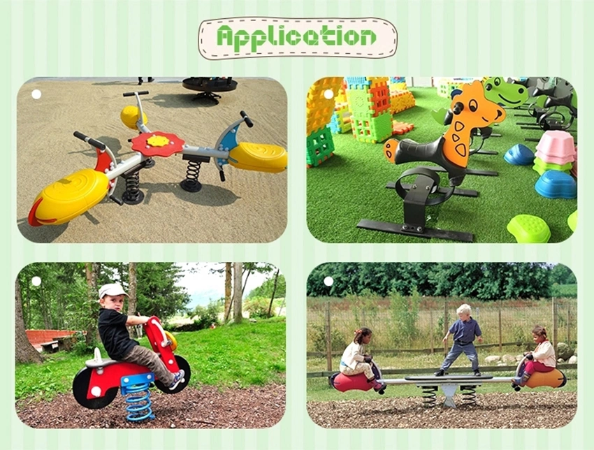 Kids Plastic Toys -Spring Riders for Backyard and Kitchen Scales
