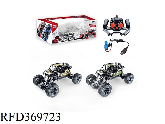 Electric Toy Car 1: 18 Remote Control Alloy Climbing Car off-Road Vehicles