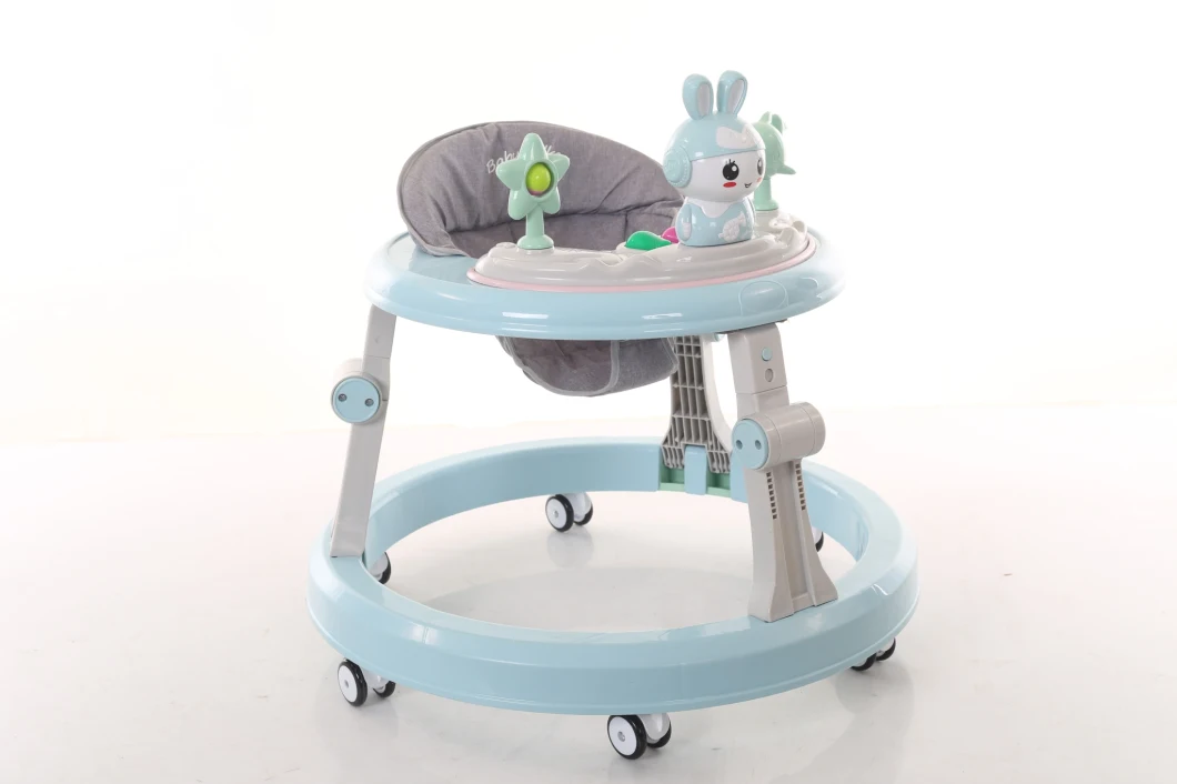2021 Baby Trend - Portable Baby Activity Adjustable Walker with Removable Toys Kid Toy Baby Musical Walker Plastic Musical Learning Baby Walker with Toys