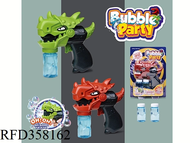 Summer Outdoor Toy Carton Bubble Toy Shark Bubble Gun Beach Toy for Kids
