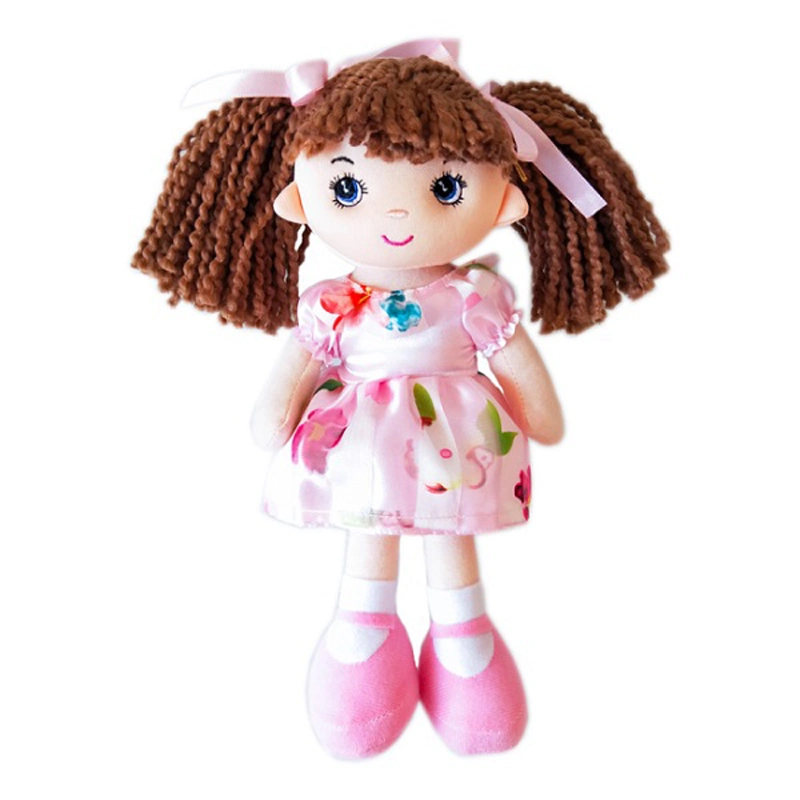 Good Quality Plush Doll Kids Toy Doll Black Baby Doll Toys