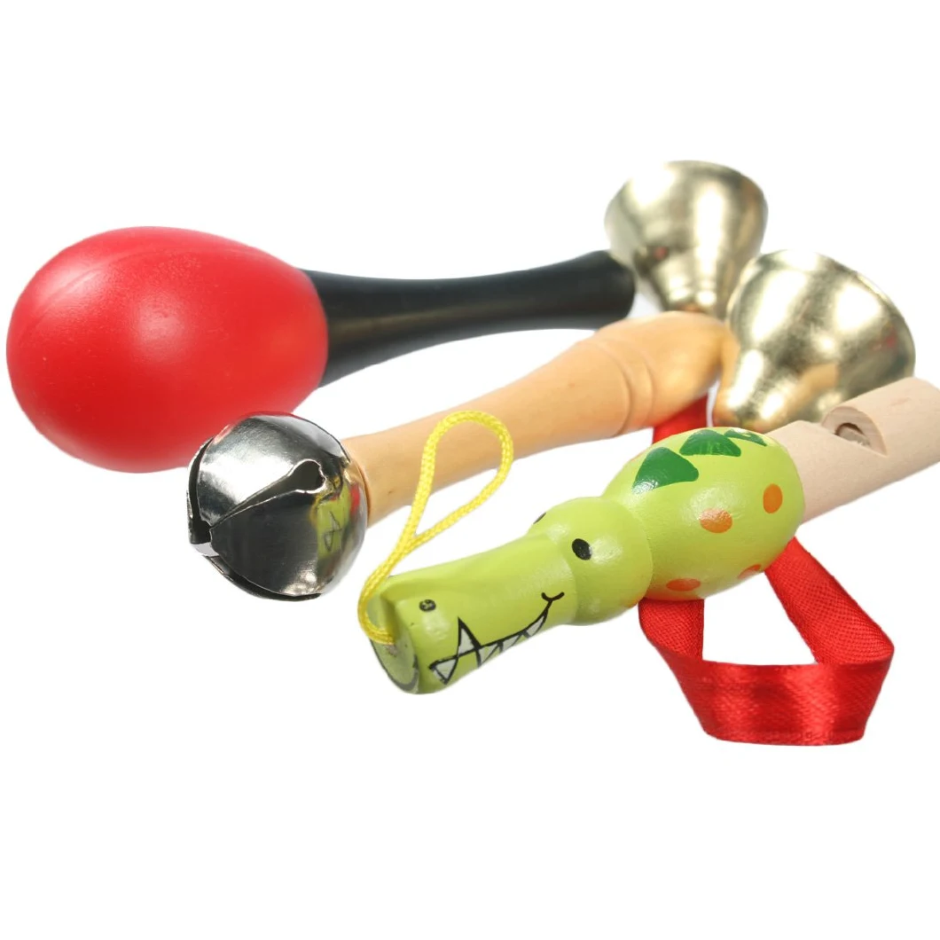 Kids Mini Band Musical Instruments Rhythm Toys Value Pack Funny Educational Wooden Music Toy