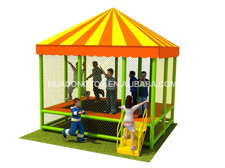 Hot Sale Professional Small Indoor Children Amusement Trampoline Equipment