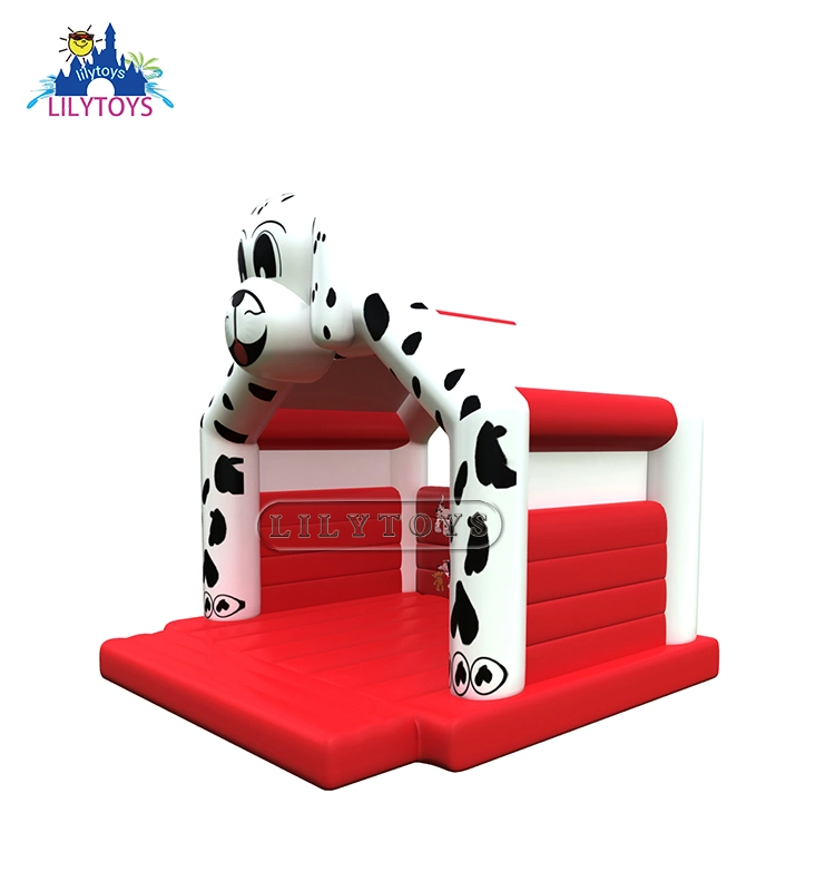 Lilytoys Factory Price Bouncer Combo, Inflatable Spot Dog Theme Bouncing Trampoline for Kids