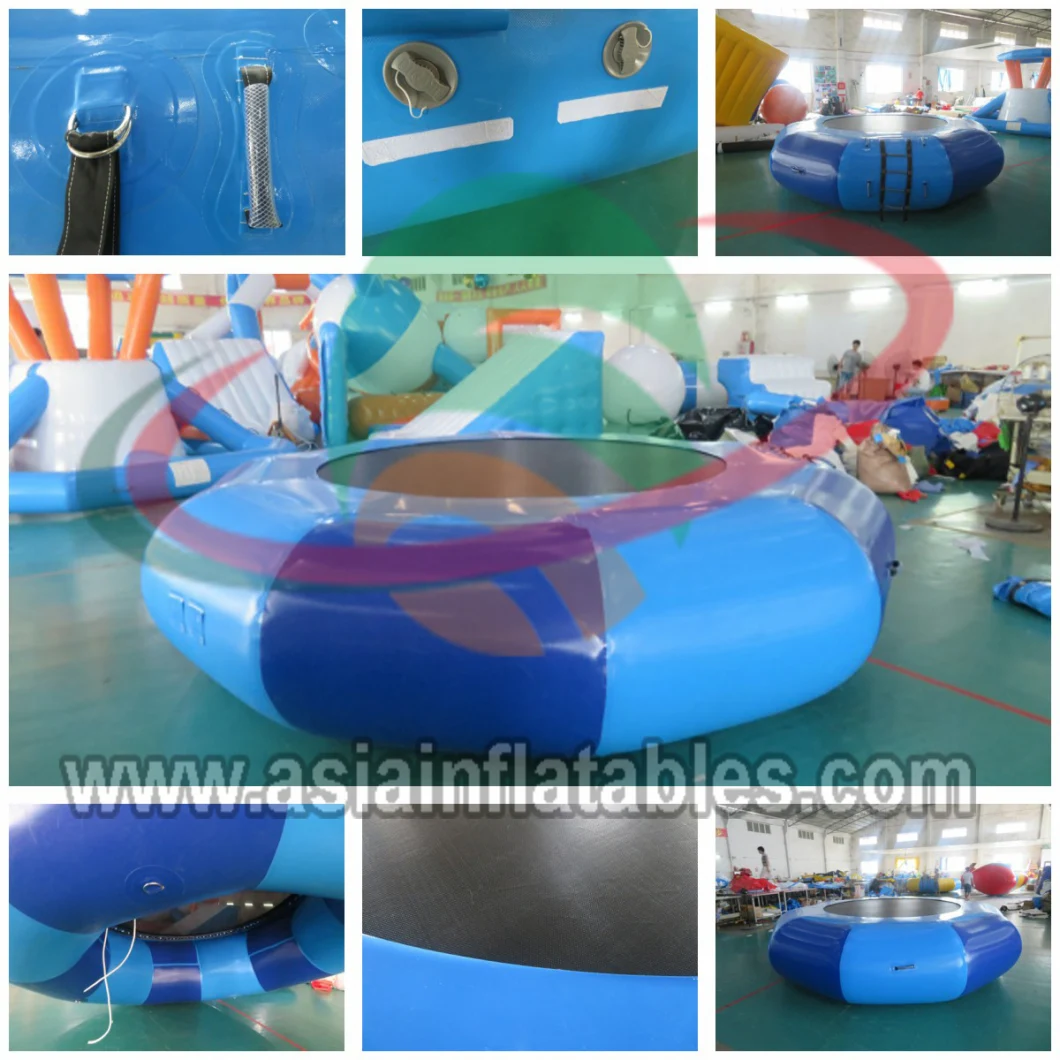 Cheap Inflatable Water Trampoline with Slide Inflatable Water Game