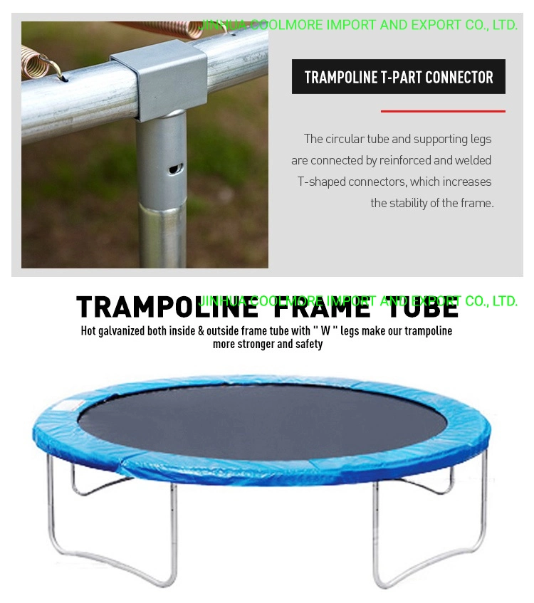 2019 New Cheap Large Outdoor Round Bungee Trampoline Garden Trampoline for Sale