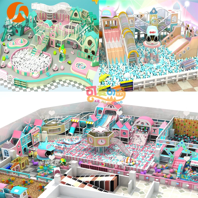 Excellent Design Children Trampoline Park Kidzone Indoor Playground for Mall