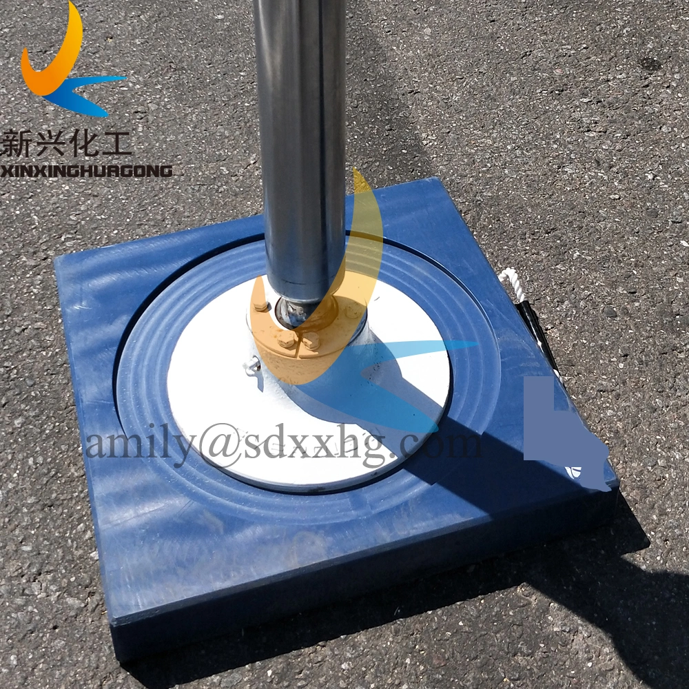 Polyethylene Mobile Crane Stabilizer Jack Pads, Crane Cribbing Pads, Crane Foot Support Pads