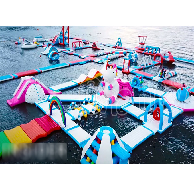 Inflatable Water Park Playground Water Trampoline Inflatable Water Park