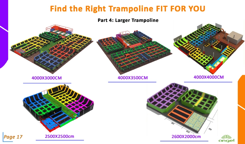 Trampoline Park Indoor Soft Playground Equipment with Ninja Warrior Supplier