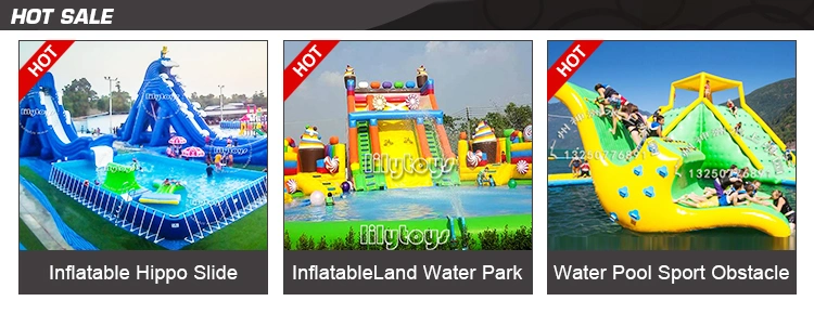 High Quality Inflatable Jumping Trampoline Floating Water Park Games Giant Adults Inflatable Water Park