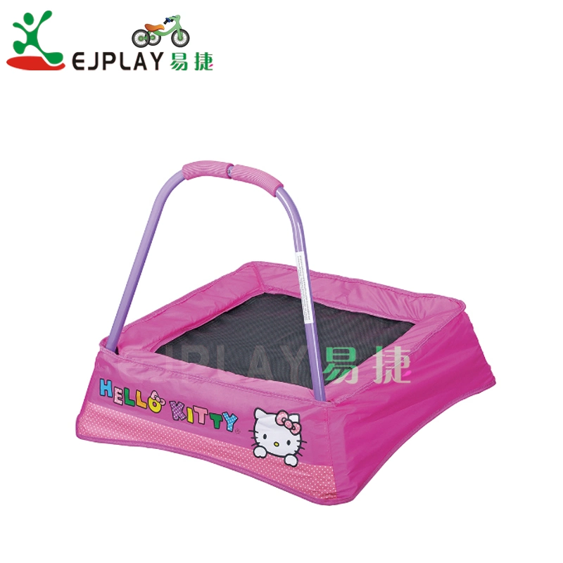 Indoor Fun Pink Hello Kitty Fitness Trampoline for Baby