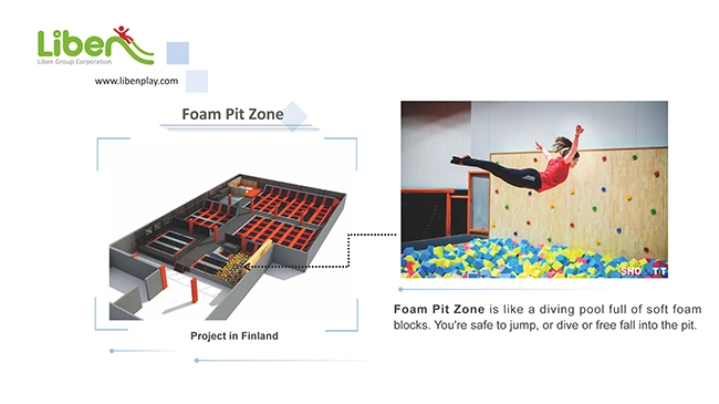 Foam Pit Trampoline Park Builder