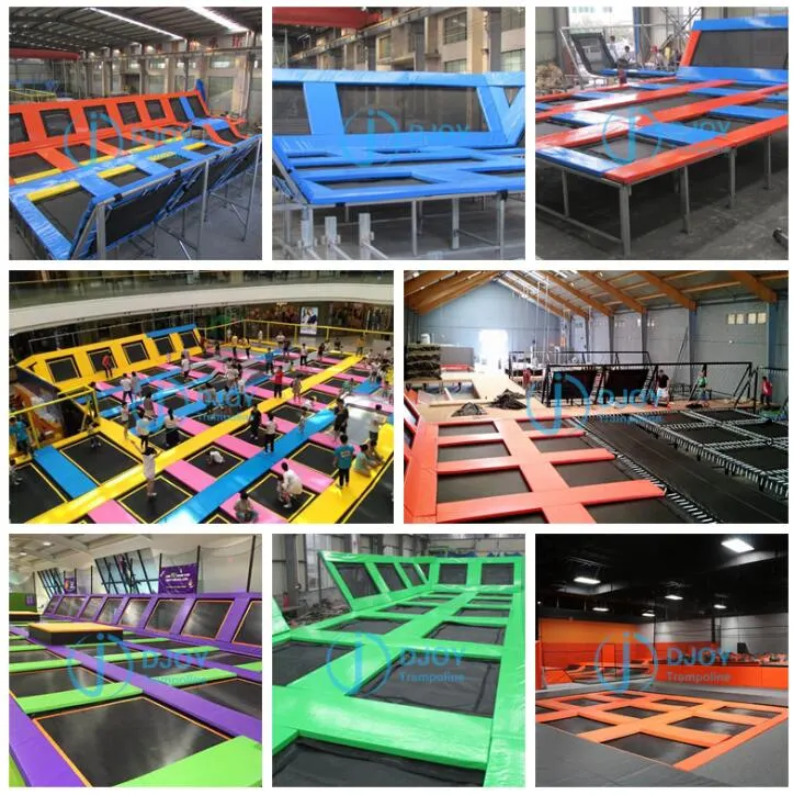 Multi Function Trampoline Park for Sale, Gymnastic Fitness Trampoline Park