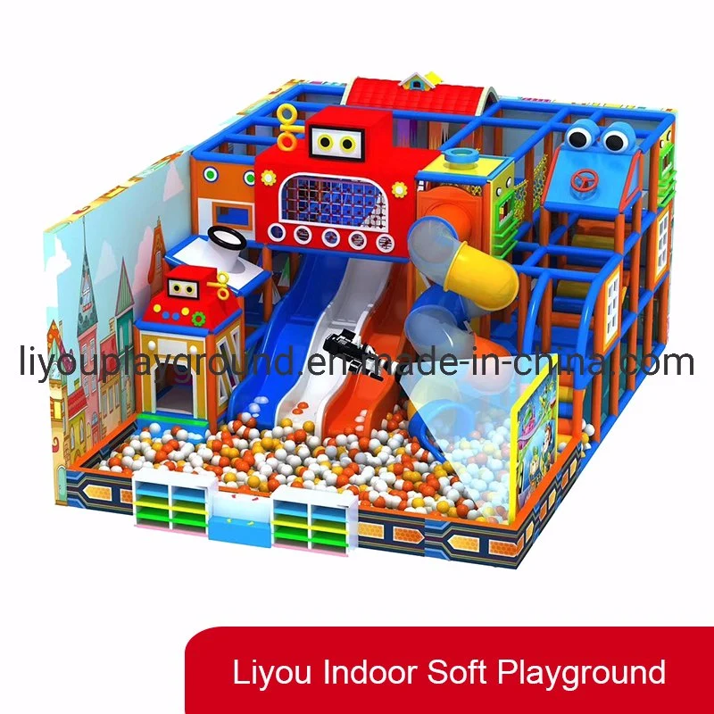 Plastic Equipment, Kids Play Toys Trampoline Park Indoor Playground