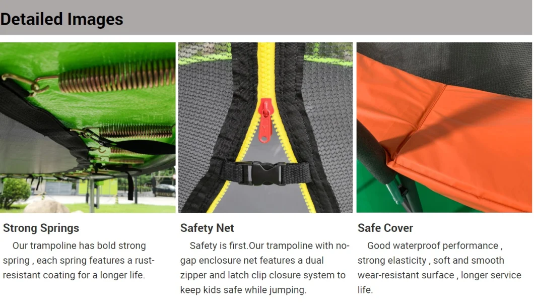 Trampoline Shell Safety Net for Children and Teenagers Trampoline Trampoline Factory