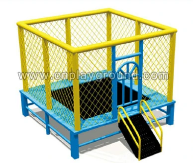 Outdoor Square Funny Trampoline for Kid (HD-15101)