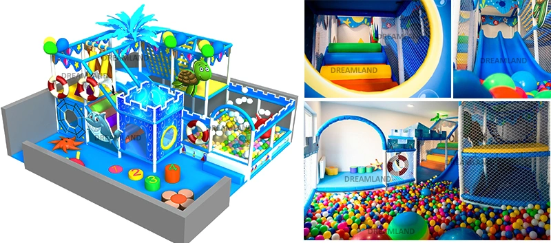 Environmental Indoor Safety Material Trampoline Manufacturer Customized Indoor Playground for Sale