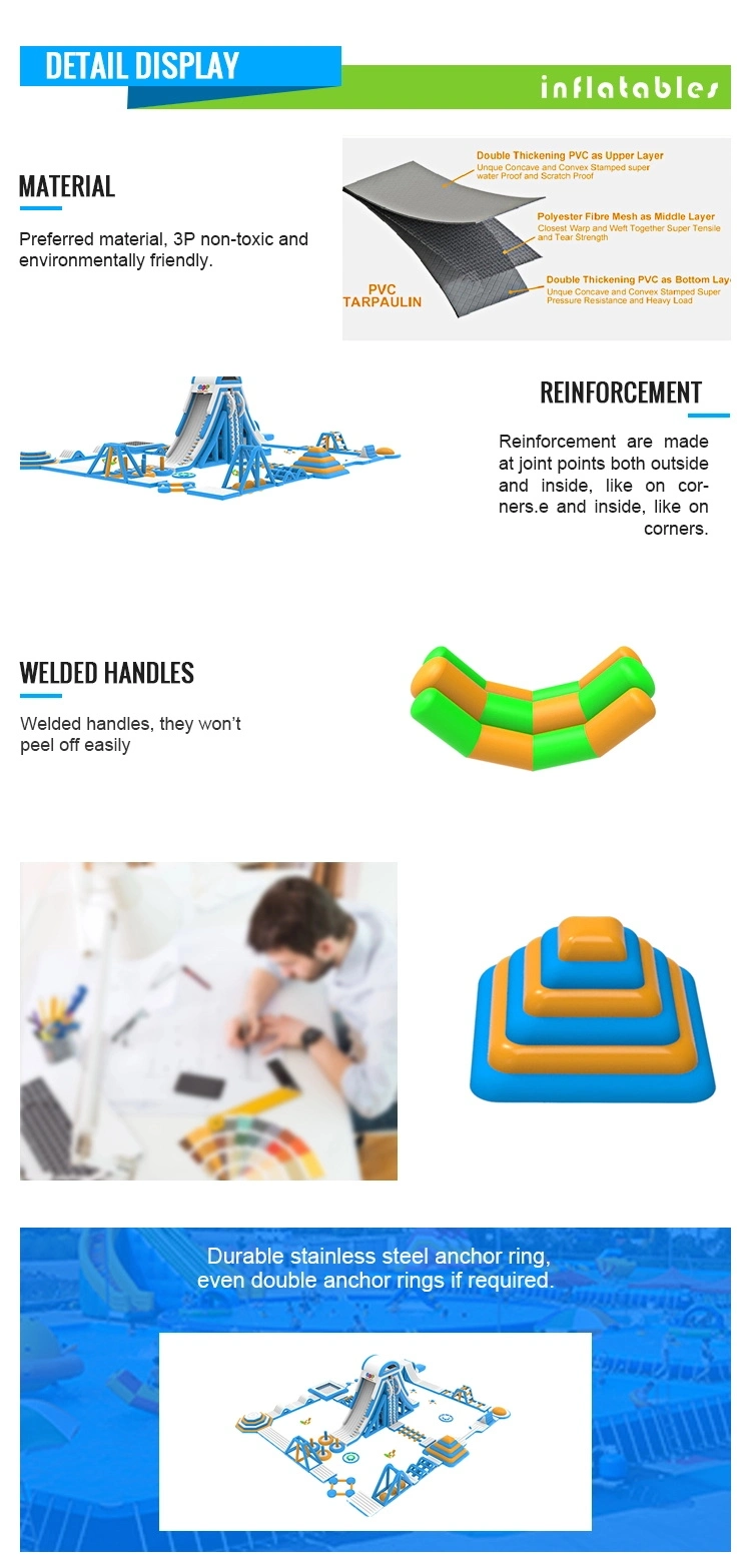 Inflatable Water Park Trampoline Mini Inflatable Water Trampoline Competitive Price