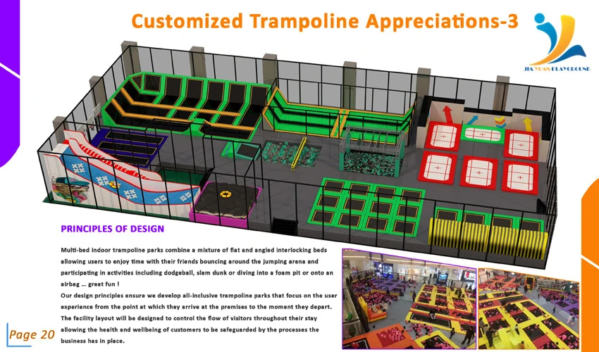 Candy House Indoor Playground Extreme Trampoline World Supplier Indoor Trampoline Park China