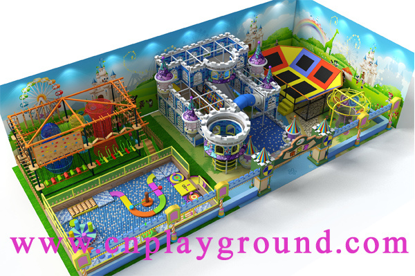 Big Trampoline Park Soft Play Indoor Playground (HD-16SH02)