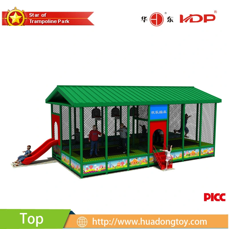 Comfortable Big Indoor Trampoline for Children, Jump Sport Fitness Trampoline