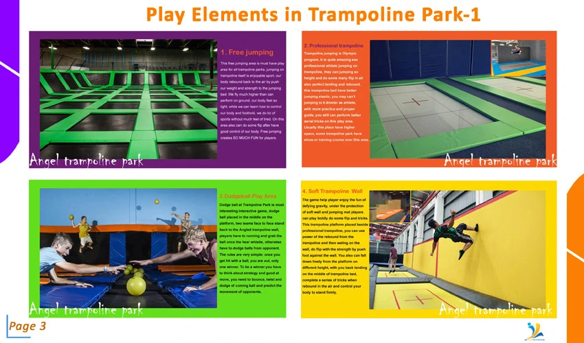 Trampoline Park Equipment for Sale Shipping World-Wild