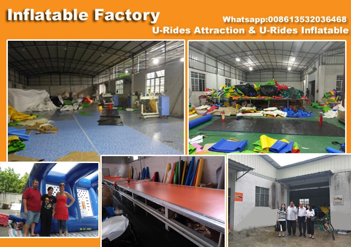 Customized Giant inflatable indoor amusement park Trampoline park For inflatable theme park
