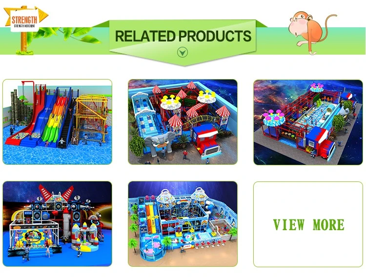 Indoor Playground Trampoline Park for Outdoor Amusement Park