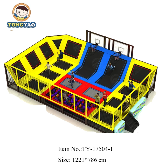 Childen and Adult Trampoline Park Manufacturers China Jumping Bed for Sale
