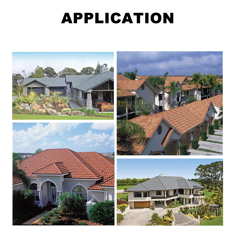 Tegula Roof Tile/Stone Slate Roof Tiles/Stone Coated Metal Roof Tile Steel Roofing Indonesia