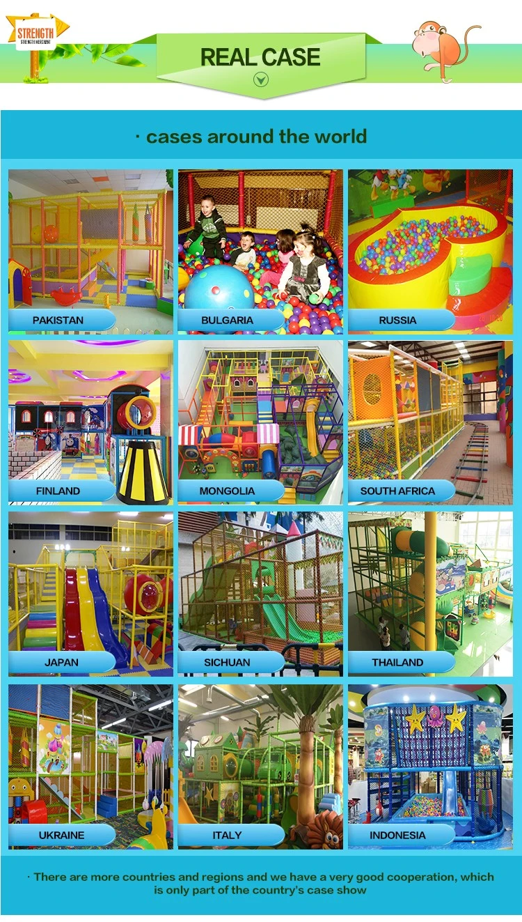 Indoor Playground Trampoline Park for Outdoor Amusement Park