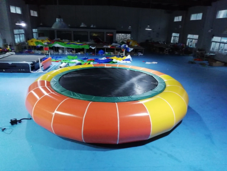 Cheap Inflatable Water Park Toys Inflatable Floating Trampoline Commercial Inflatable Trampoline Water Play Equipment for Sale