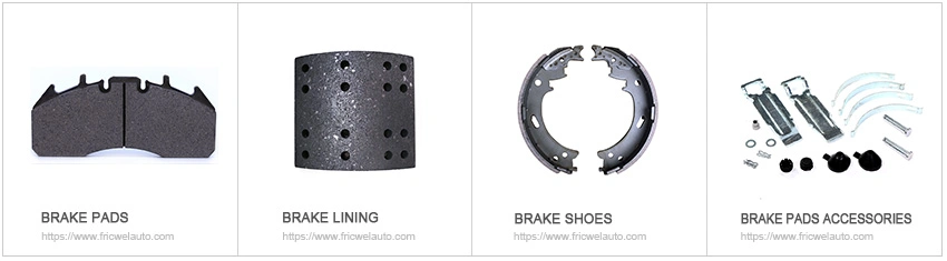 Fricwel Auto Parts Replacement Drum Brake Pads Wva 29303