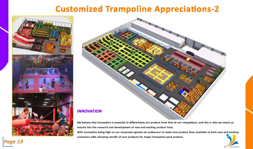 Trampoline Park Equipment for Sale Shipping World-Wild