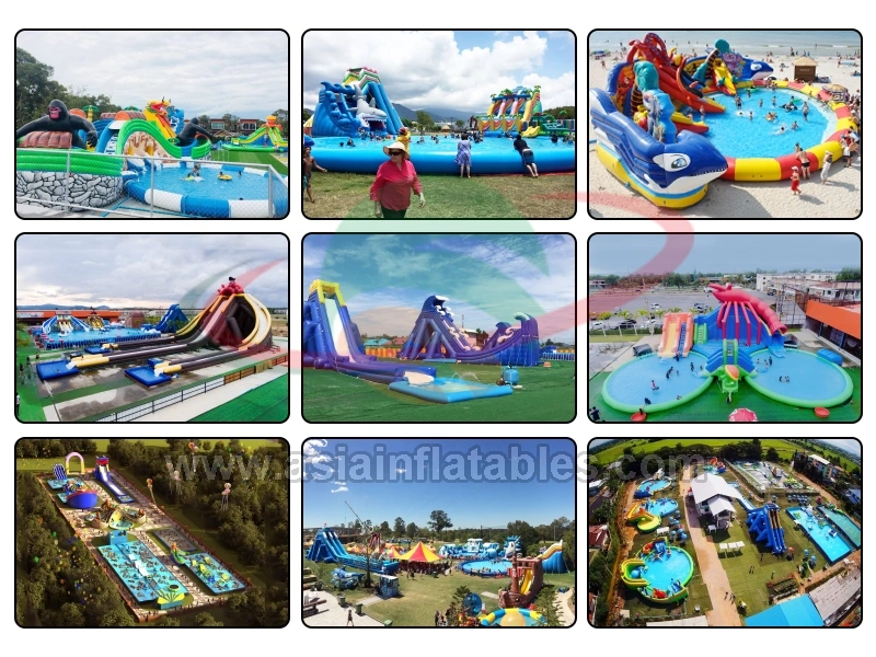Outdoor Inflatable Trampoline Playground with Cover