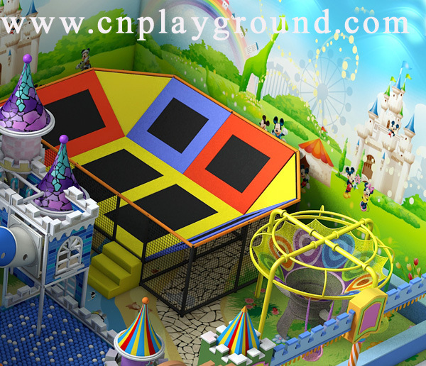 Big Trampoline Park Soft Play Indoor Playground (HD-16SH02)