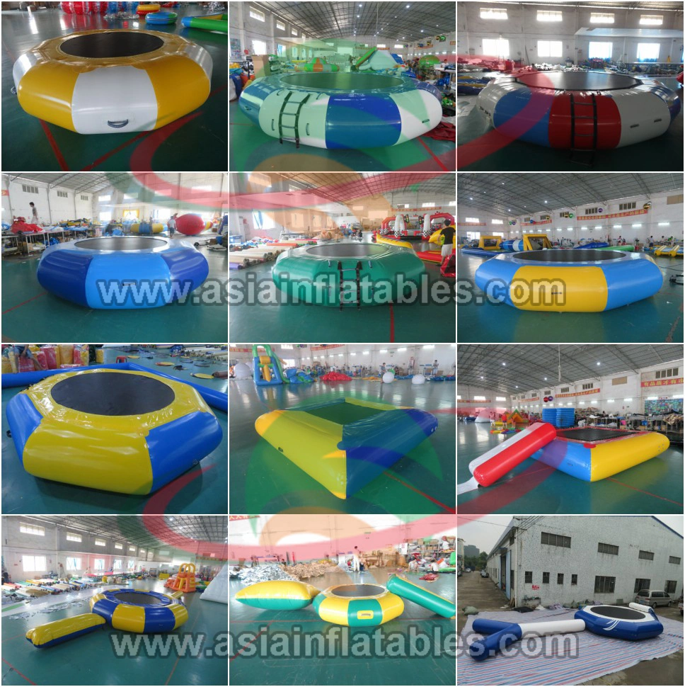 Custom Water Park Toys Trampoline and Slide for Adult and Kids