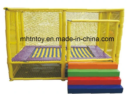 High Quality Square Trampoline for Children in Park (HD-15104)