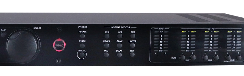 Professional Digital Processor Dbx PA2 2 Input 6 Output Speaker Line Array Sound Equipment Audio Processor