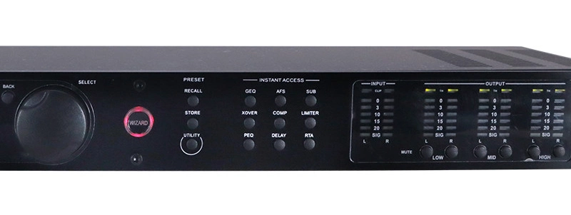 Sinbosen 2 Input 6 Output Processor Dbx PA2 Professional Audio Sound System Digital Processor
