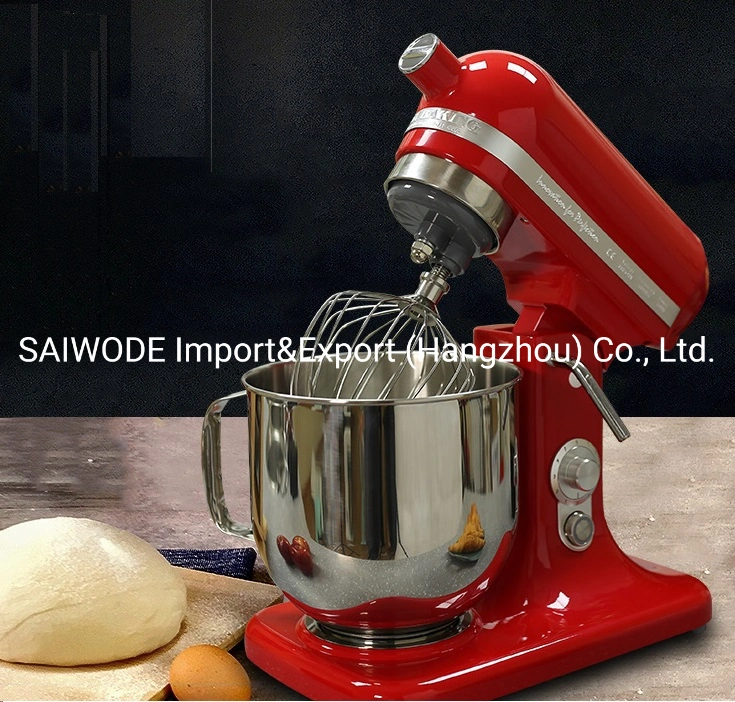 1500W 4L 6-Speed Cream Egg Bread Cake Whisk Mixing Machine for Kitchen Equipments