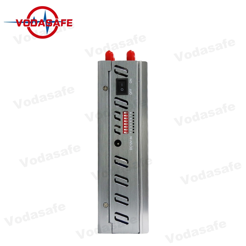 7/24 Hours Working Continuously VHF/UHF Cell Phone Disruptor with 8000mA Battery