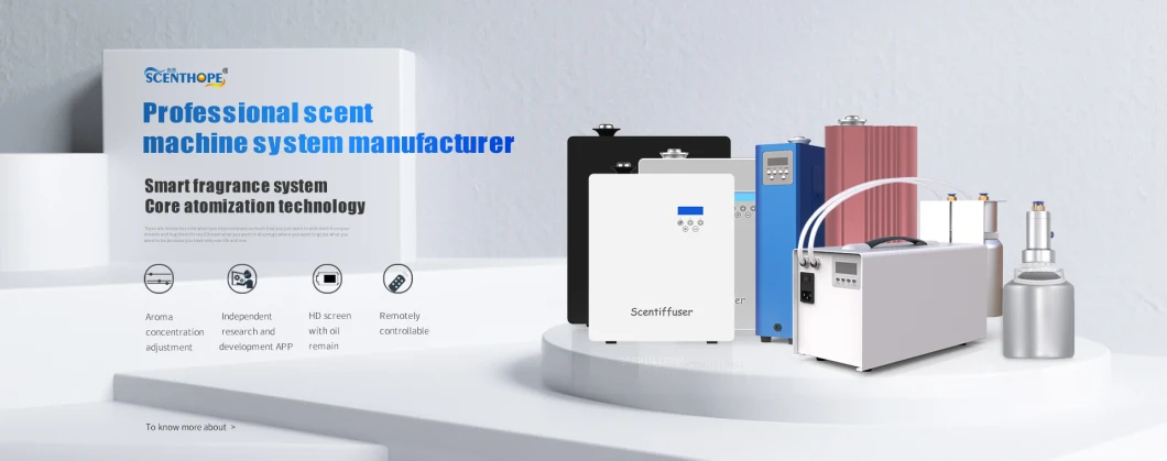Automatic Smart Scent Machine Sprayer Wireless APP Control Humidifier Ultrasonic Essential Oil Aromatherapy Machine