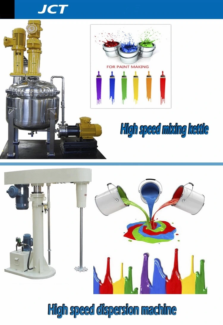 High-Speed Dispersion Mixer for Chemical Industry Hydraulic Lifting Dispersion Machine for Automotive Paint