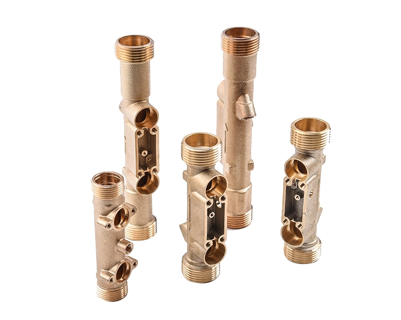 DN15-40 mm Ultrasonic Water Meter Sensor Body / Spare Parts Ultrasonic Brass Tube