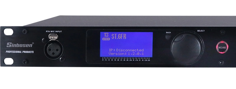 Professional KTV Digital Audio Processor Dbx PA2 Audio Speaker Management Processor