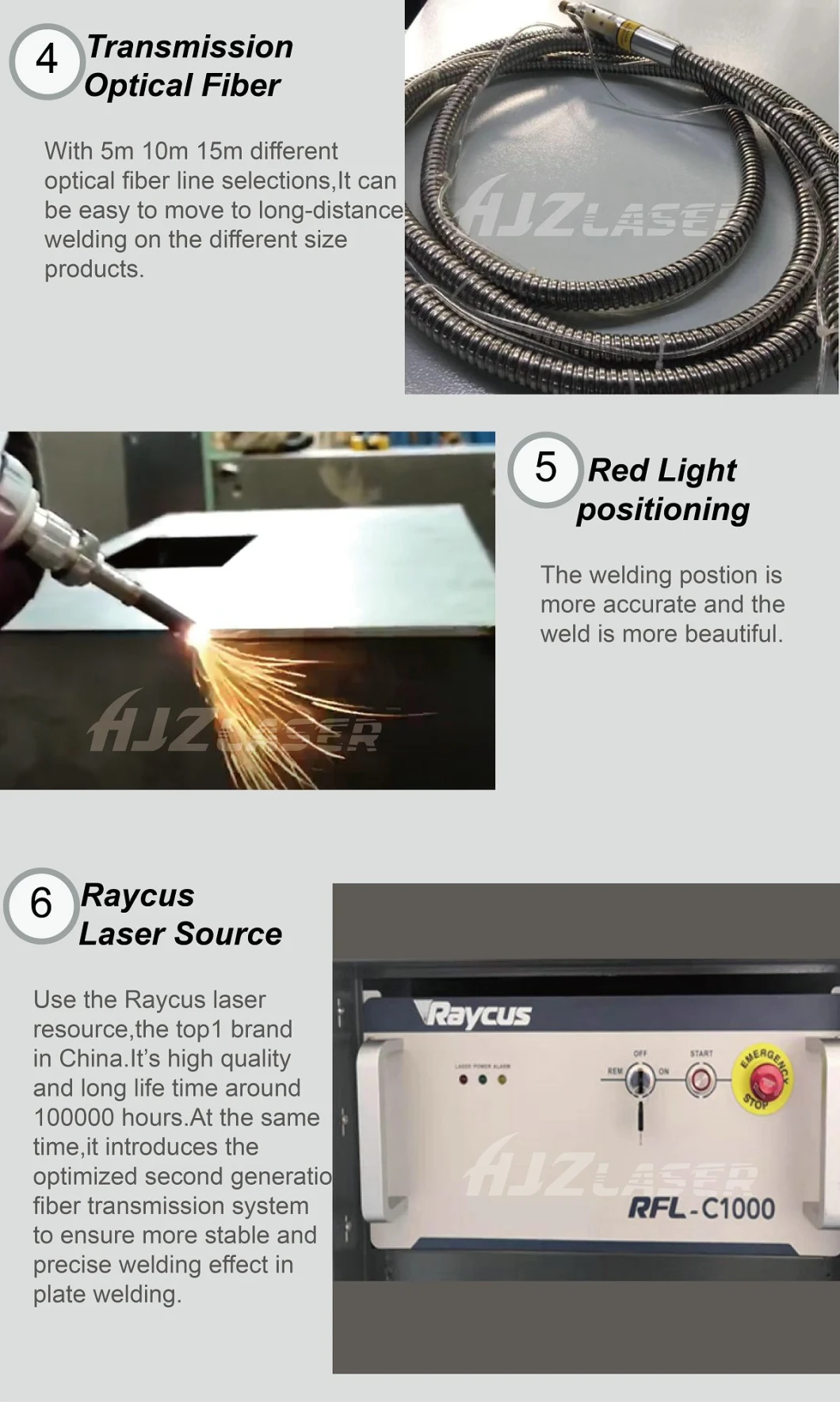 Continuous Fiber Handheld Laser Welding Machine for Metal Plate Handheld 500W 1000W 1500W