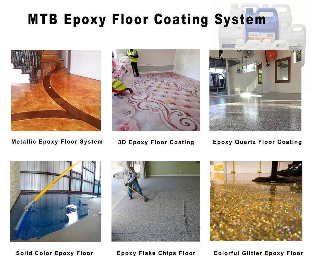 Concrete Epoxy Resin Floor Coating Systems Kg Kit